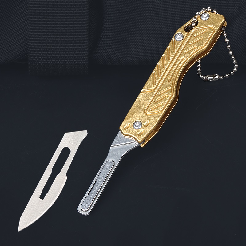 No. 23 Blade Scalpel Two Colors Folding Knife UD408792
